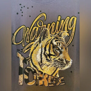 High-temperature pressed Australian rhinestones  cotton T-shirt